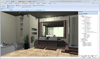 Planificador de baños 3D / software