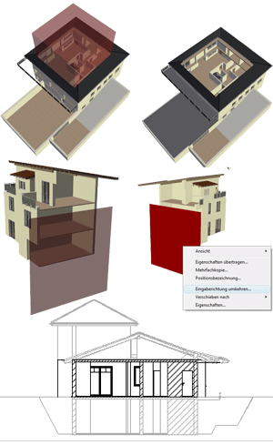 3D Abzugskörper