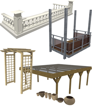 Construções 3D para criação de novos objetos