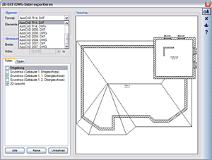 Exportación 2D-DXF y DWG