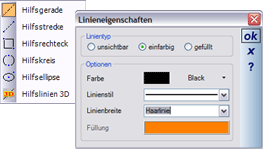 Hilfslinieneigenschaften