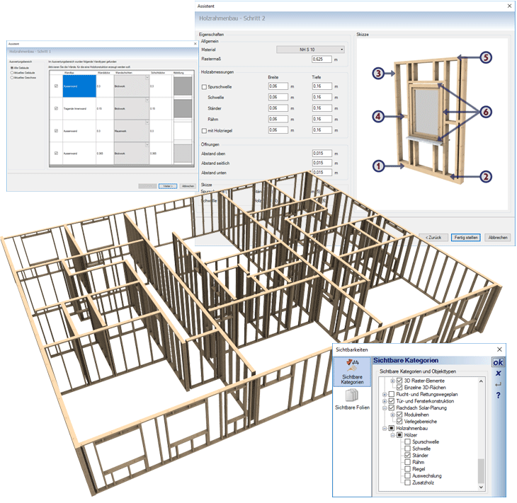 Timber frame construction